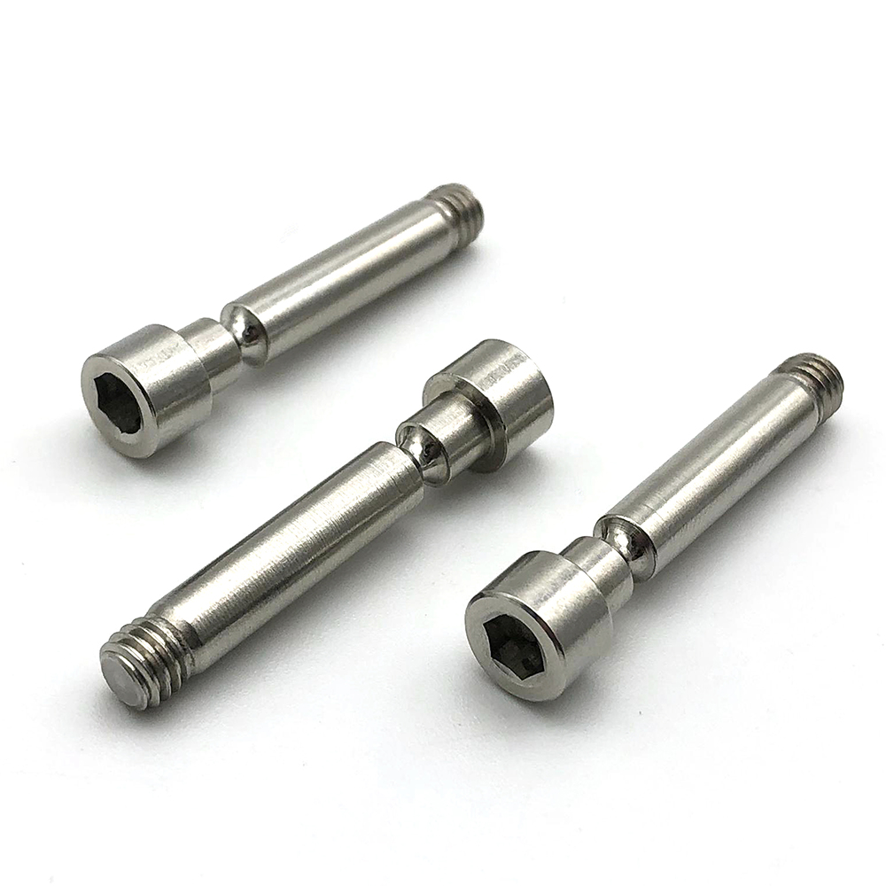 非標(biāo)異形螺絲內(nèi)六角臺階半牙塞打螺釘