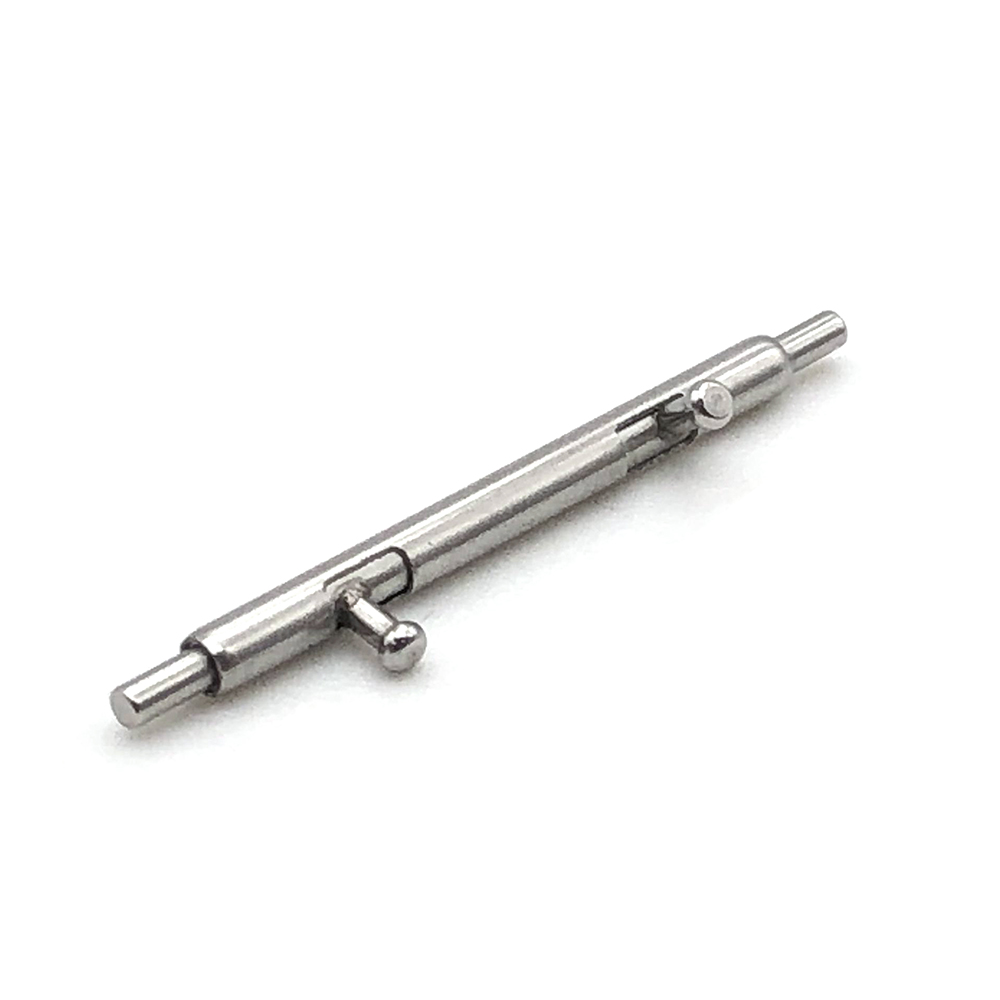 非標生耳 不銹鋼手表配件 全鋼快拆開關生耳 彈簧數碼表帶連接軸