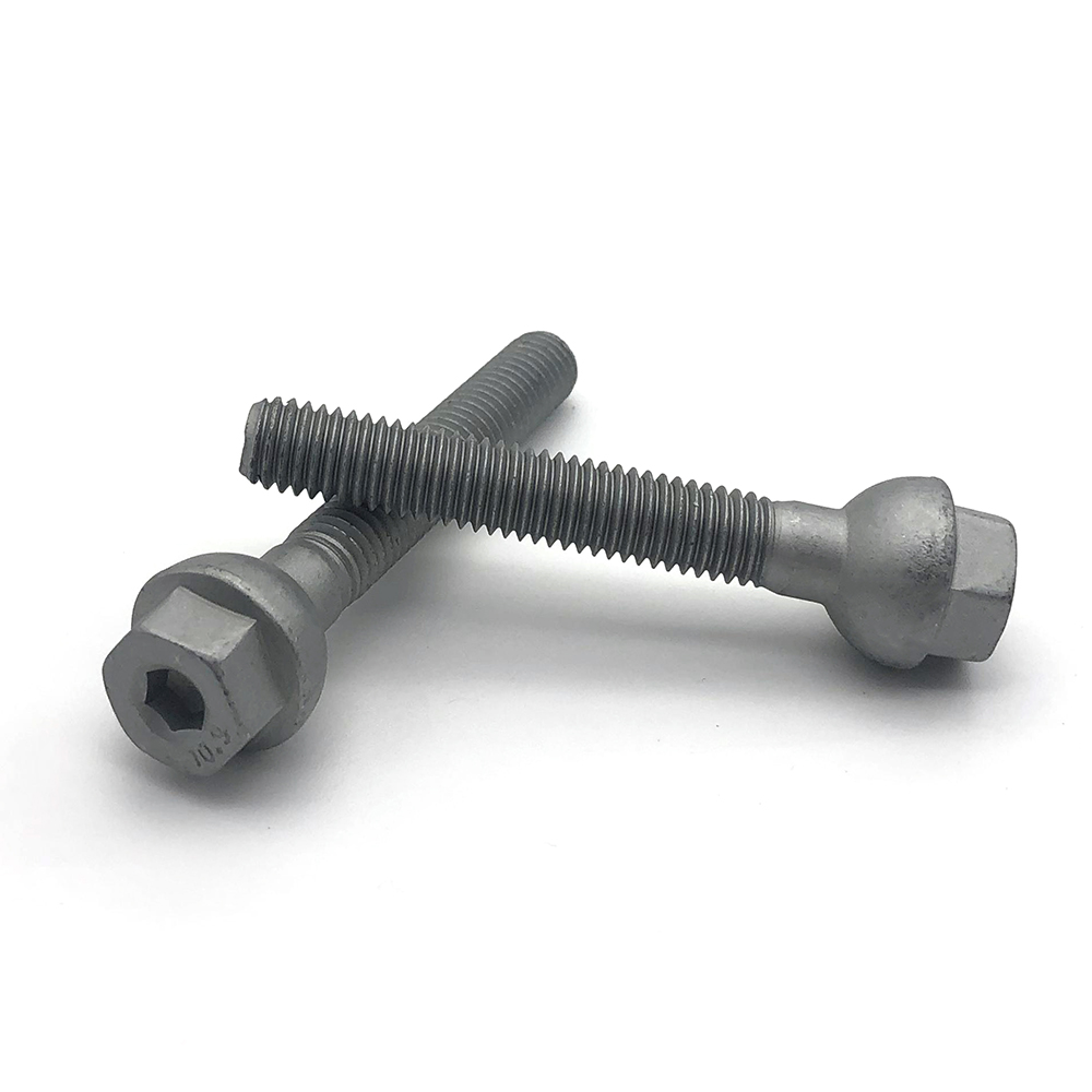 廠家生產(chǎn)內(nèi)六角螺絲鍍鋅圓柱頭內(nèi)六角螺絲碳鋼光伏熱浸鋅達克羅定制非標螺栓