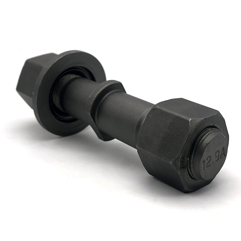 工廠生產(chǎn)法蘭螺母 雙牙螺栓 六角螺母 卡車螺栓 扣件定制非標螺栓螺母