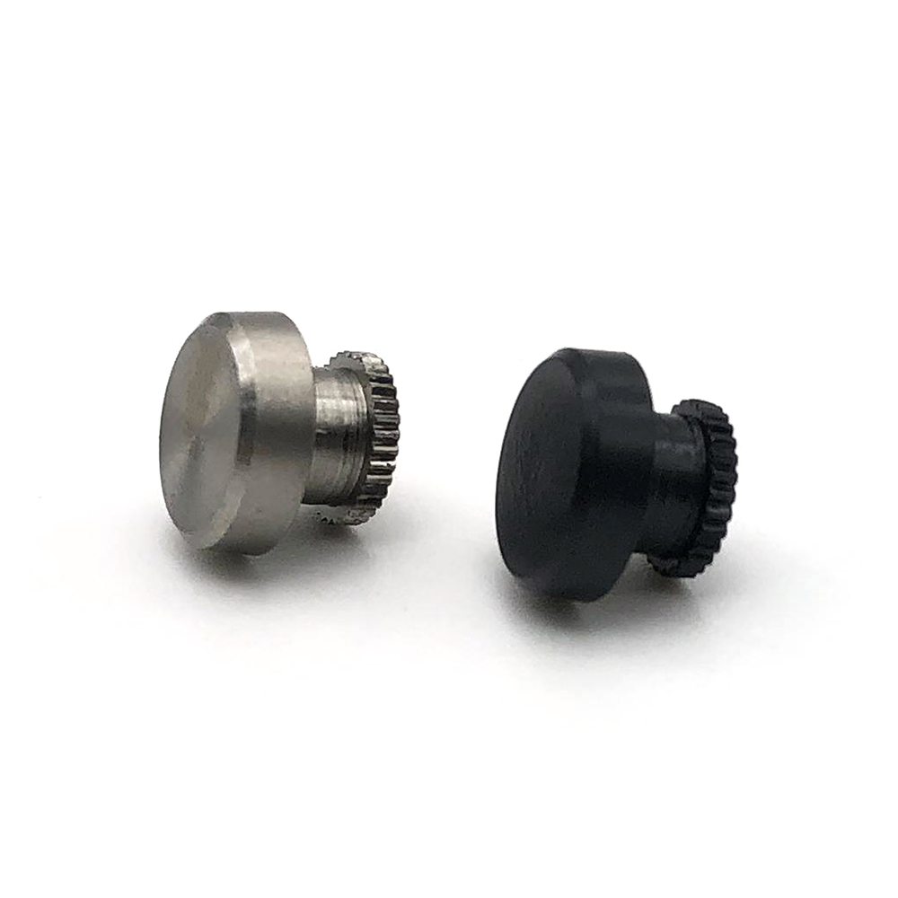 廠家生產(chǎn)滾花不銹鋼螺母 臺階手擰螺母 不銹鋼盲孔螺母 非標盲孔螺母定制非標螺母