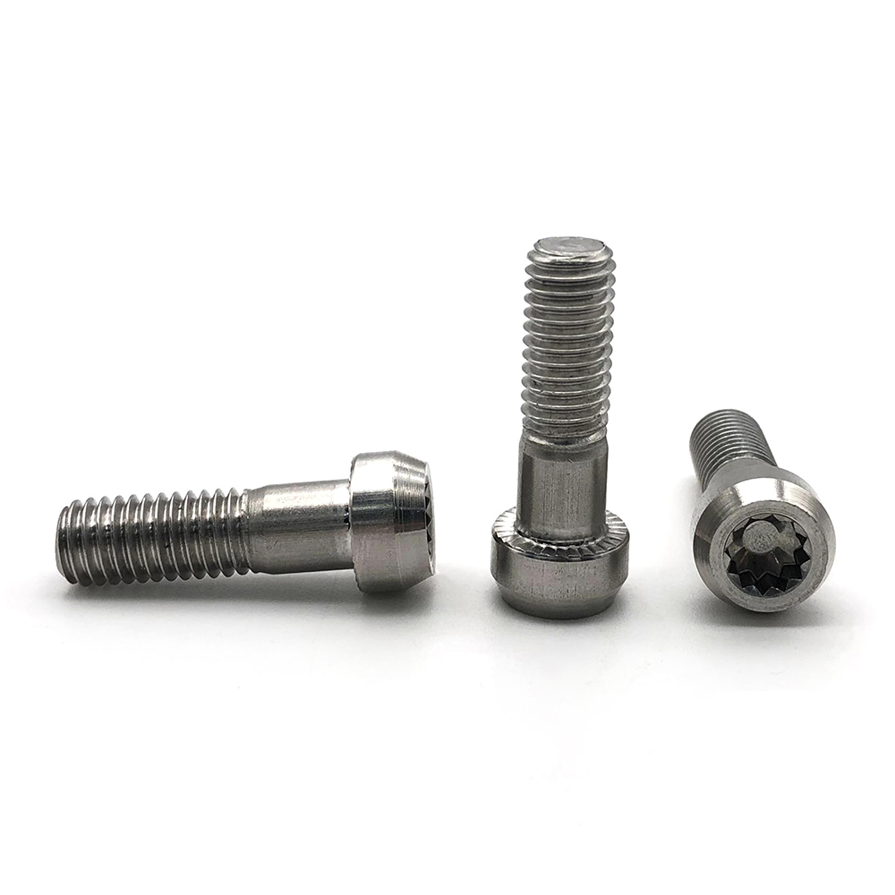 廠家定制非標螺絲 鈦螺絲 鈦合金螺絲 車削螺絲 臺階螺絲 半牙螺絲 自行車螺絲  內十二角螺絲