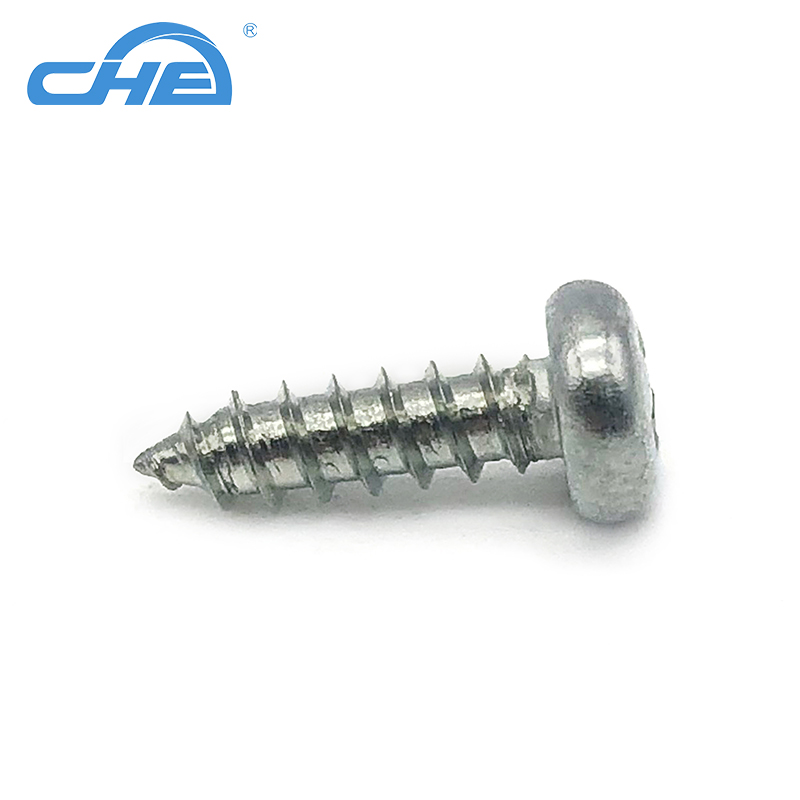 鍍鎳十字槽圓頭自攻螺釘盤頭尖尾螺絲PA電子產品自攻釘M1.4M2.3M5