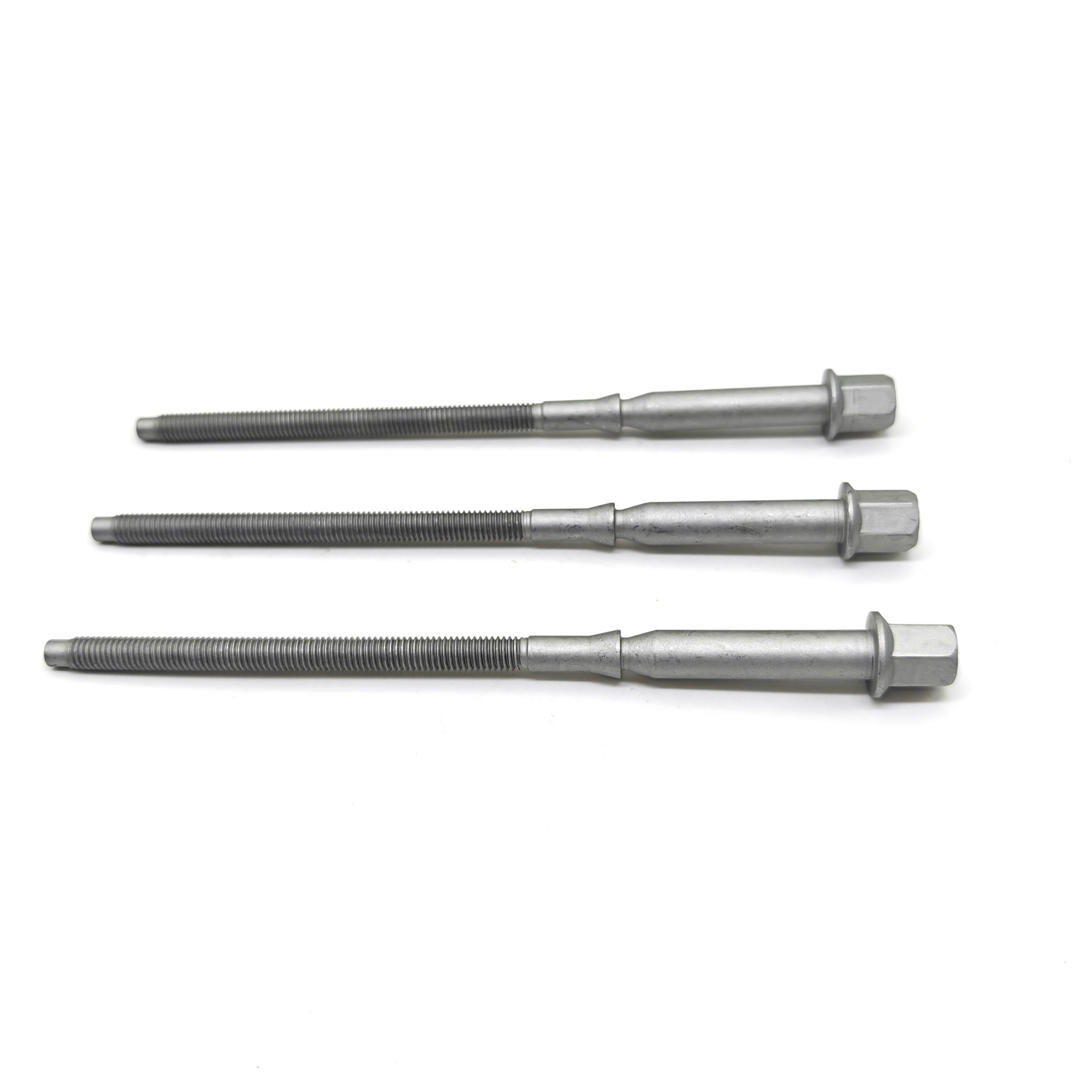 六角頭法蘭面螺栓12.9級高強(qiáng)度法蘭面螺栓達(dá)克羅臺階異形螺栓